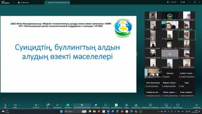 : Рабочее совещание по вопросам профилактики суицидального поведения и буллинга